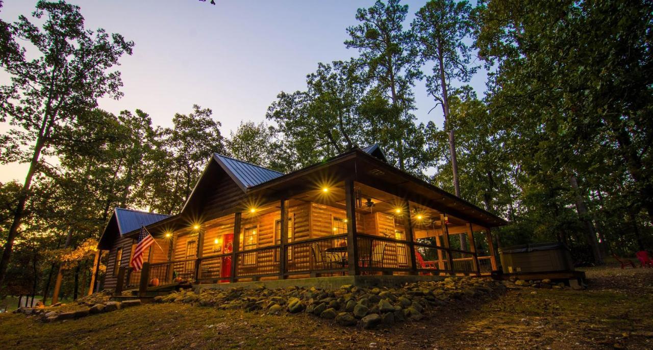 Shine On Harvest Moon W Bbq Villa Broken Bow Eksteriør bilde