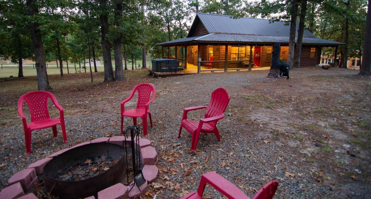 Shine On Harvest Moon W Bbq Villa Broken Bow Eksteriør bilde
